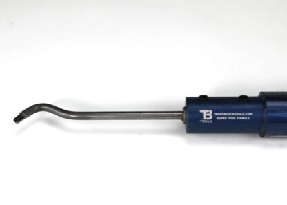 trent bosch tools woodturning laurent niclot mini hollower bent in blue handle