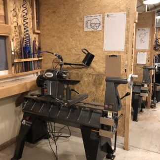 trent bosch studios woodturning workshops work station robust american beauty lathe