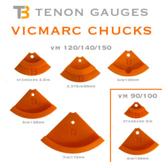 Tenon Gauges for Vicmarc Chucks
